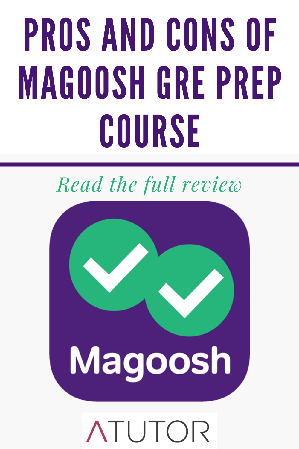 pros and cons of magoosh gre