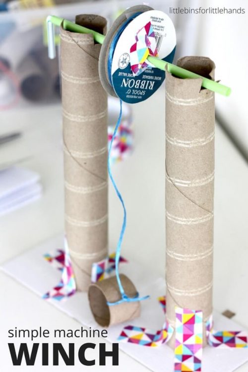 stem machine-winch science activity