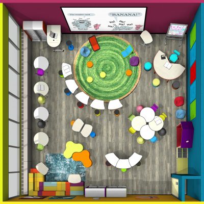 Flexible Seating Classroom Layout