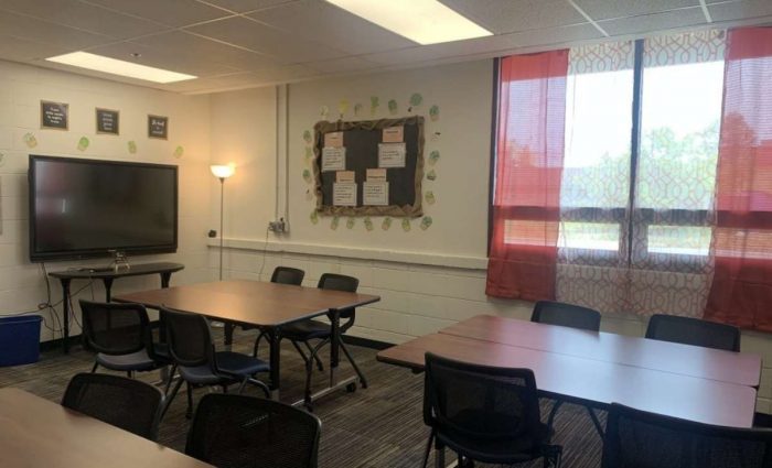 classroom decoration natural light